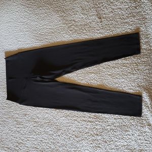 Aerie Chill Play Move High Waisted Silky Leggings in Black